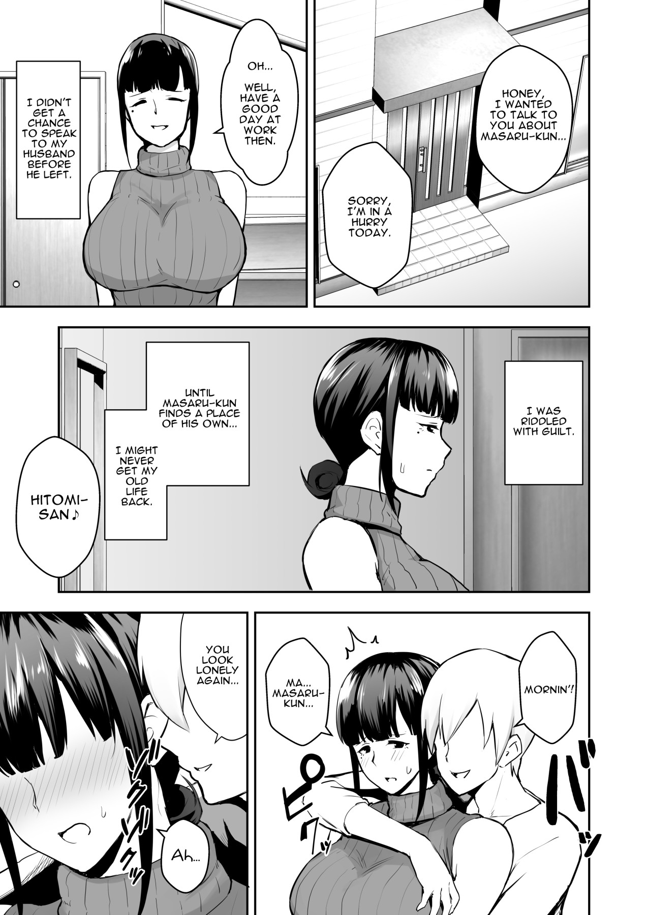 Hentai Manga Comic-Housewife NTR Stealing Hitomi - A Prim And Proper Housewife With Big Tits-Read-11